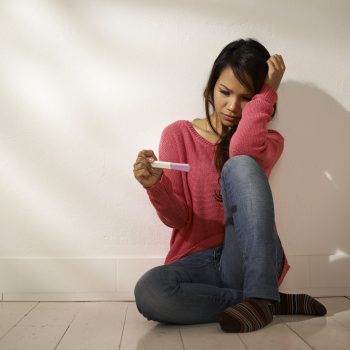 pregnancy test - thinking about aborton